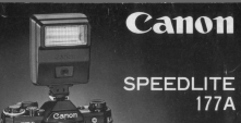 Canon Speedlite 177A flash