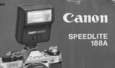 Canon Speedlite 188A flash