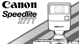 Canon Speedlite 277T flash