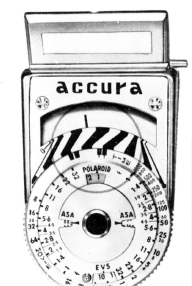 Accura NE-1 Exposure Meter