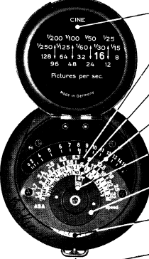 Bertram light meter