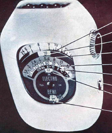 BEWI Electro Type 56 Exposure Meter