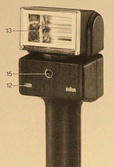 Braun 2000 Vario Computer 380 BVC / 460 VCS electronic flash