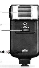 braun 2000 34VC - 42VC electronic flash