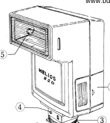 HELIOS 220 electronic flash