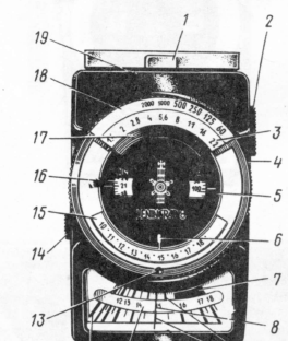 Leningrad 8 light meter