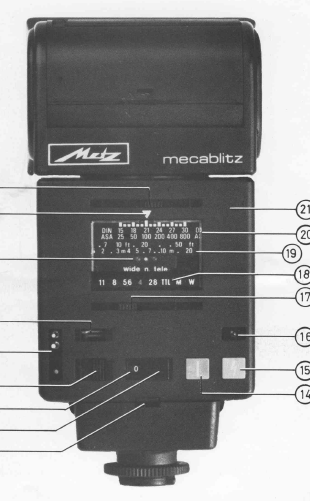 Metz Mecablitz 36 CT 2 flash