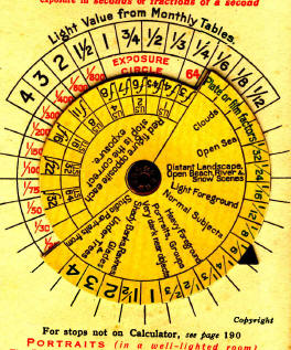 Photographic Exposure Calculator