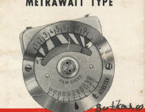 Polaroid Metrawatt #620 light meter