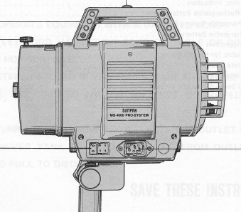 Sunpak MONOLIGHT MS-2000 / 4000 flash units