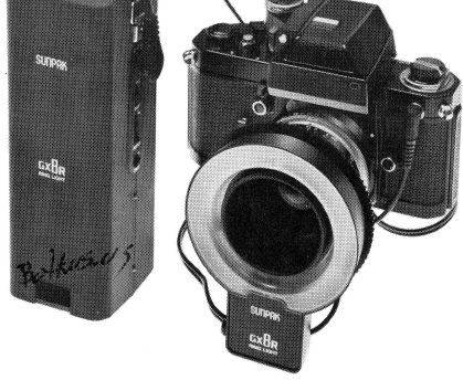 SUNPAK GX8R flash units