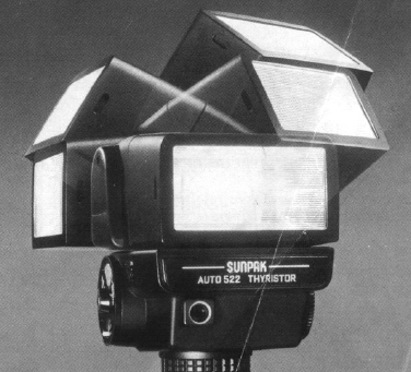 Sunpak Auto 522 flash units