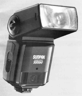 Sunpak Power Zoom 5000AF flash units