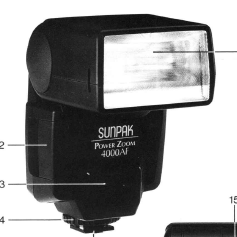 Sunpak Power Zoom 4000AF flash units