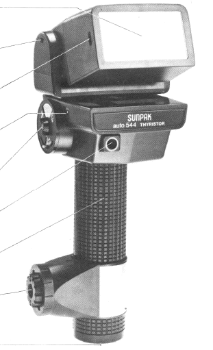 Sunpak Auto 544 flash units