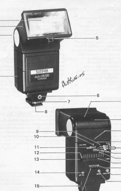 Sunpak Auto 26SR, Sunpak Auto 260 electronic flash