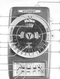 VICEROY CDs exposure meter