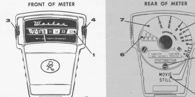 Weston Direct Reading light meter