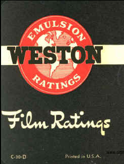 Weston Exposure Meters