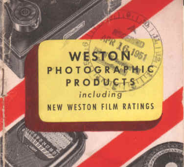 Weston Exposure Meters