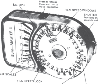 Weston Euro Master II Exposure Meter