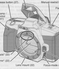 Minolta Maxxum GT camera