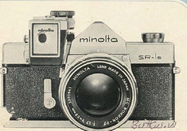 Minolta SR-1s camera