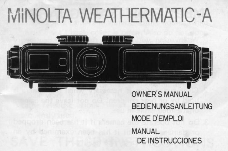 Minolta Weathermatic-A