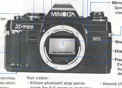 Minolta X-700 camera