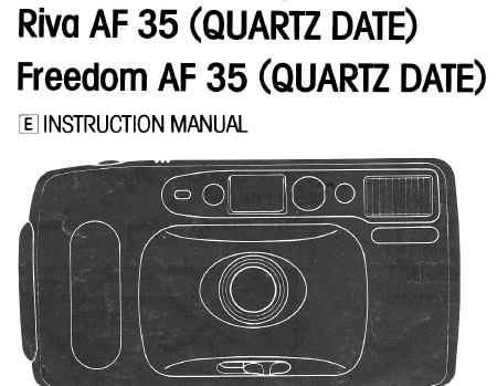 Minolta Riva AF 35 Point and Shoot camera