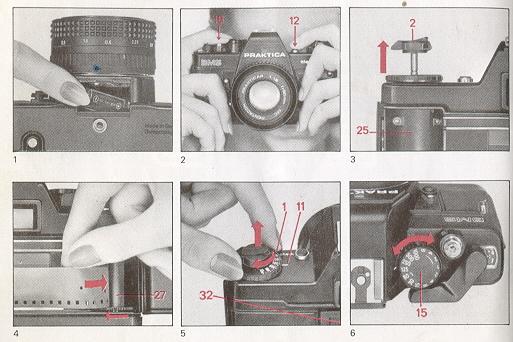 Praktica BMS parts