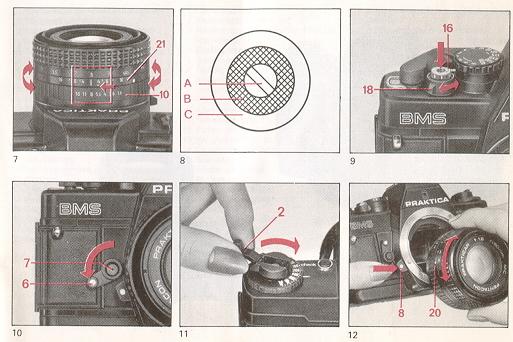 Praktica BMS parts