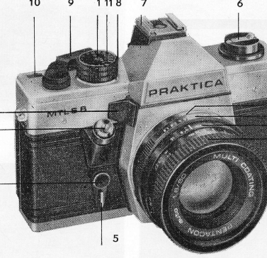 Praktica MTL 5b camera