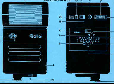 Rollei 134 REB flash