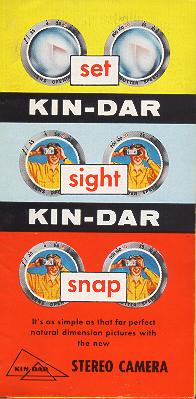 KIN-DAR Stereo camera