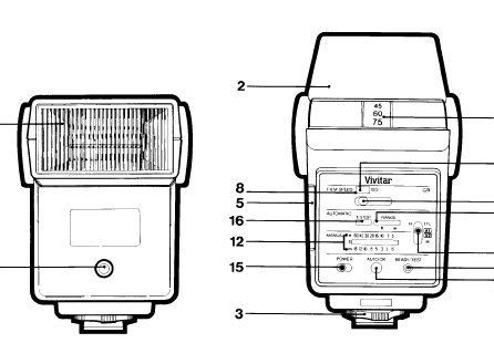 Vivitar C - R flash