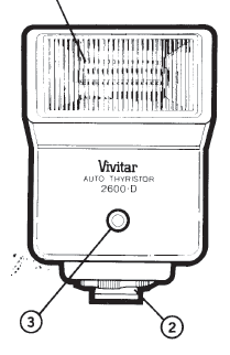 Vivitar 2600-D flash