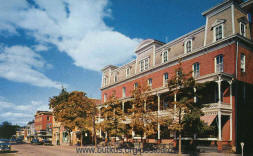Historic Flemington N.J. post cards - Flemington - Union Hotel - 1940s