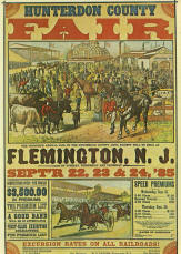 Historic Flemington N.J. post cards - Flemington Fair 1900s