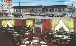 Historic Flemington N.J. post cards - Flemington Circle Diner