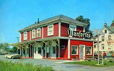 Historic Flemington N.J. post cards - Danforth's Restaurant 